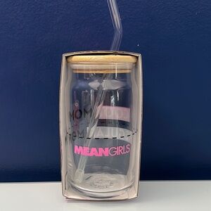 NWT Mean Girls Glass Tumbler